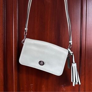 Coach Legacy Penny Leather Bag with Tassels